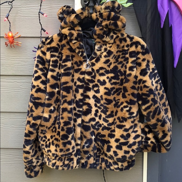 wild fable leopard jacket